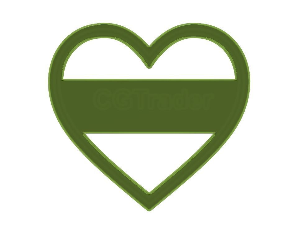 Cookie Cutter with Title  CGTrader 3D print model_12