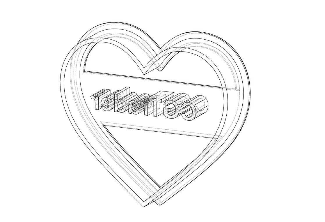 Cookie Cutter with Title  CGTrader 3D print model_11