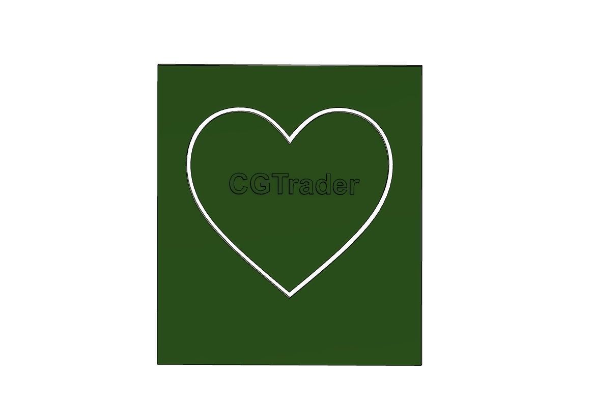 Cookie Cutter with Title  CGTrader 3D print model_7