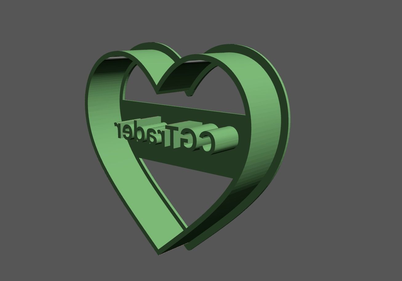 Cookie Cutter with Title  CGTrader 3D print model_19