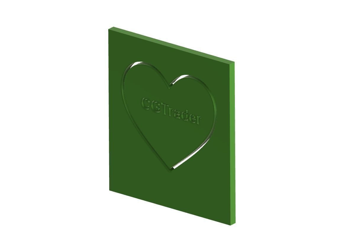Cookie Cutter with Title  CGTrader 3D print model_8