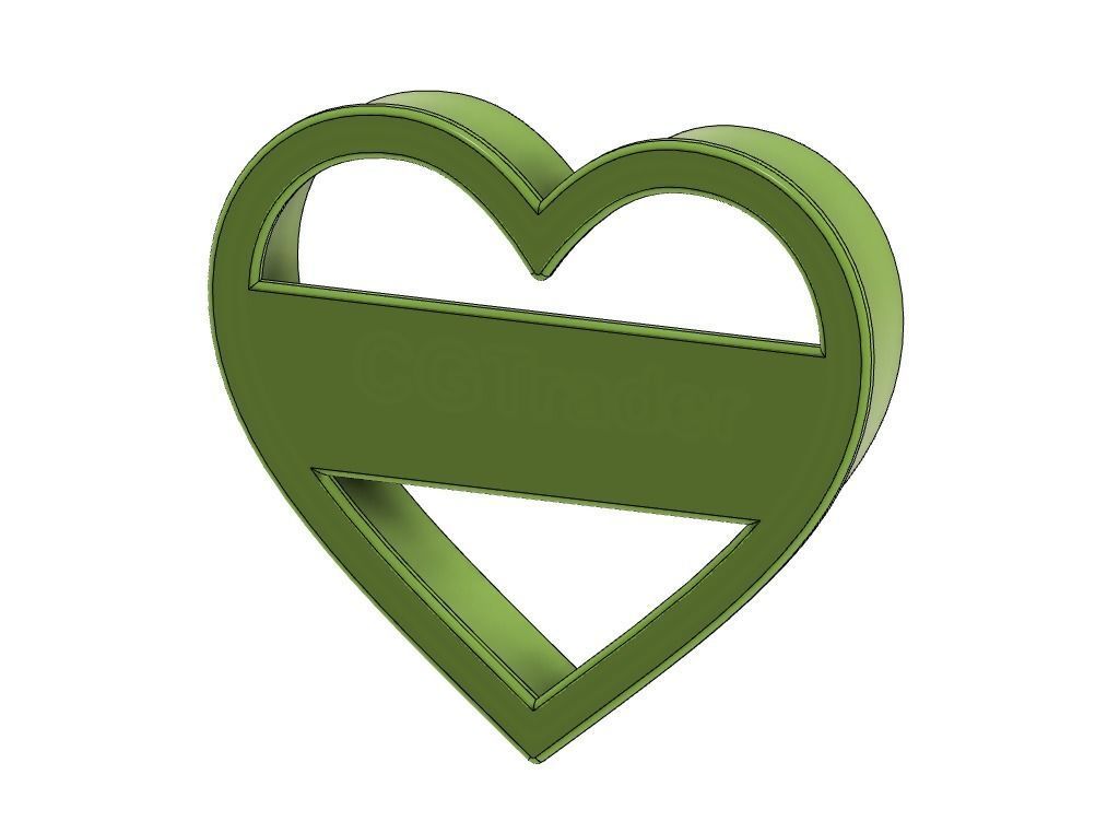 Cookie Cutter with Title  CGTrader 3D print model_14