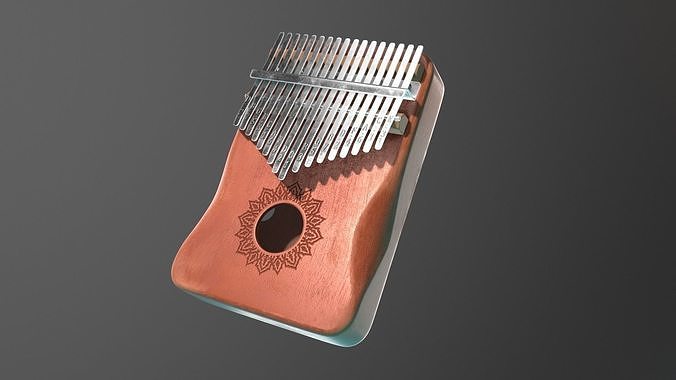 Kalimba 3D model