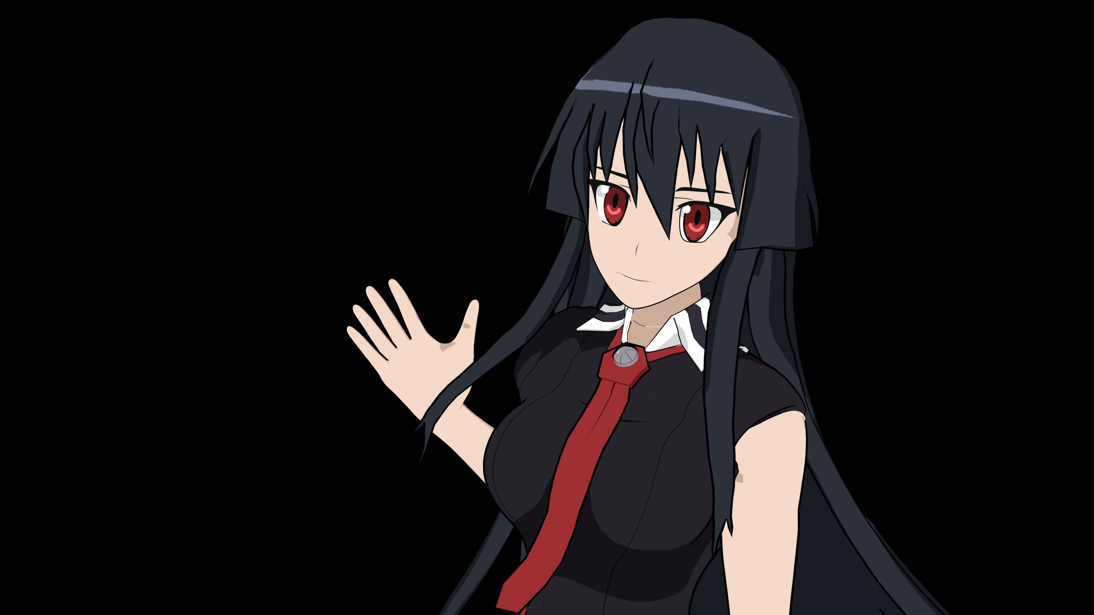 Akame I Akame Ga Kill Anime Low-poly 3D model_17