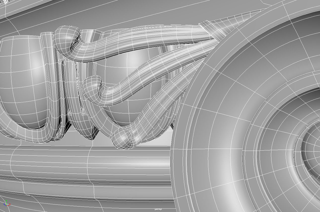 ionic column 3D model_15