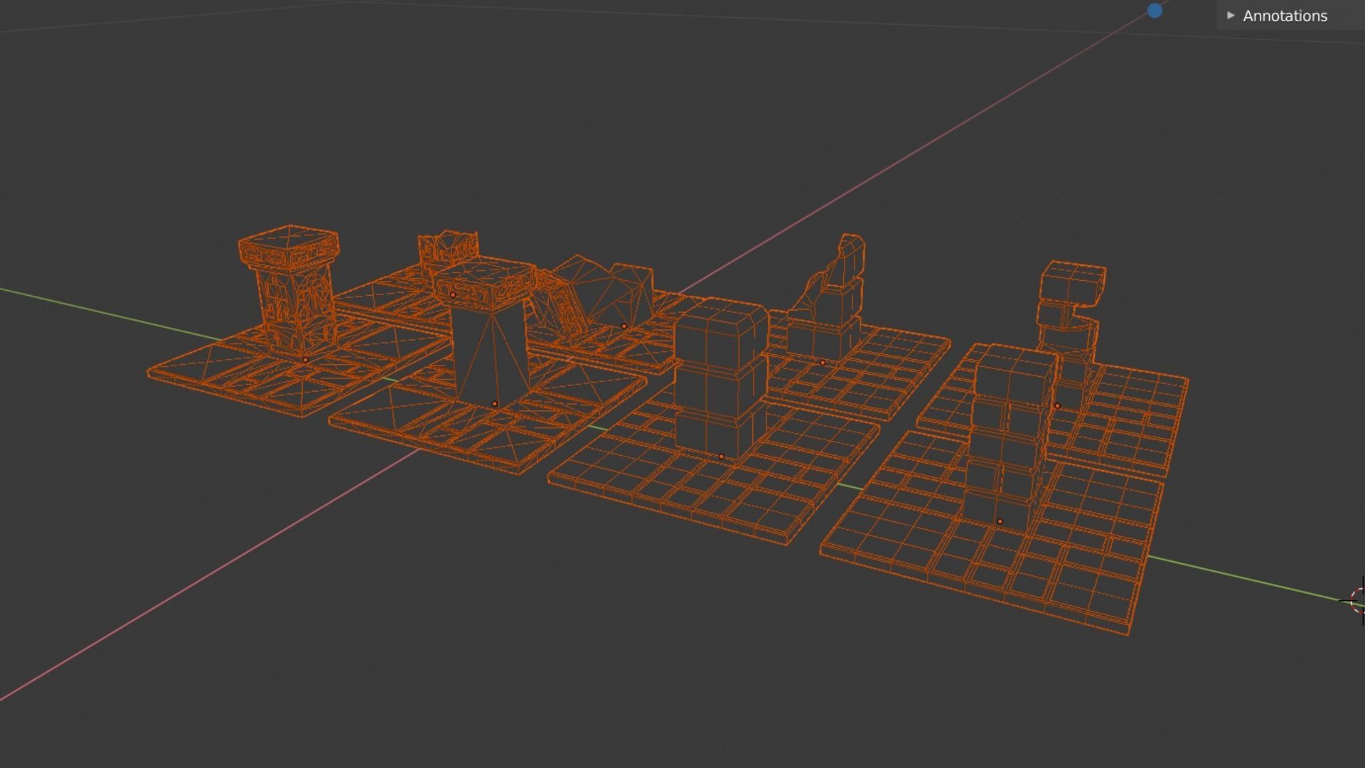 Dwarven Fort Pillar Floor tile 3D print model_12