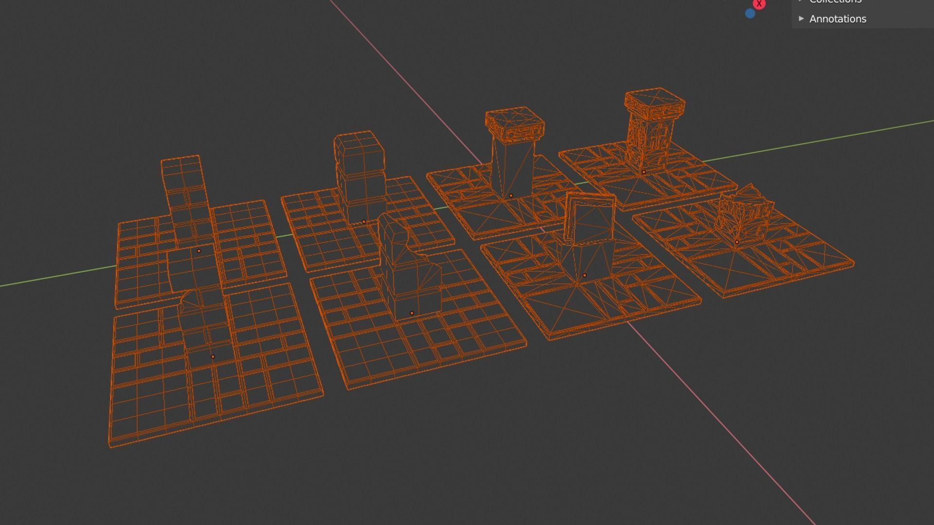 Dwarven Fort Pillar Floor tile 3D print model_13