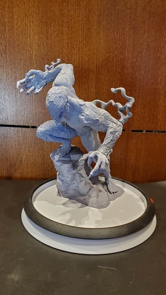 Carnage statue 3D print model_4