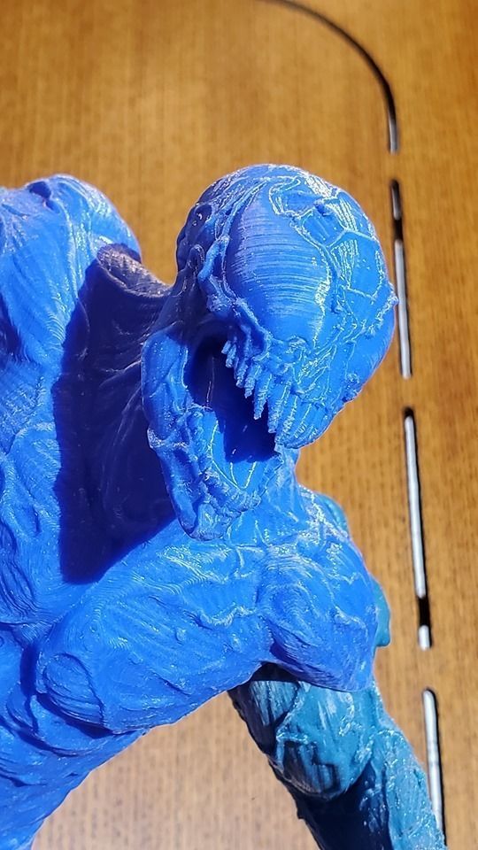Carnage statue 3D print model_5