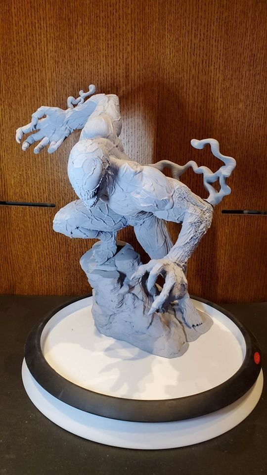 Carnage statue 3D print model_3