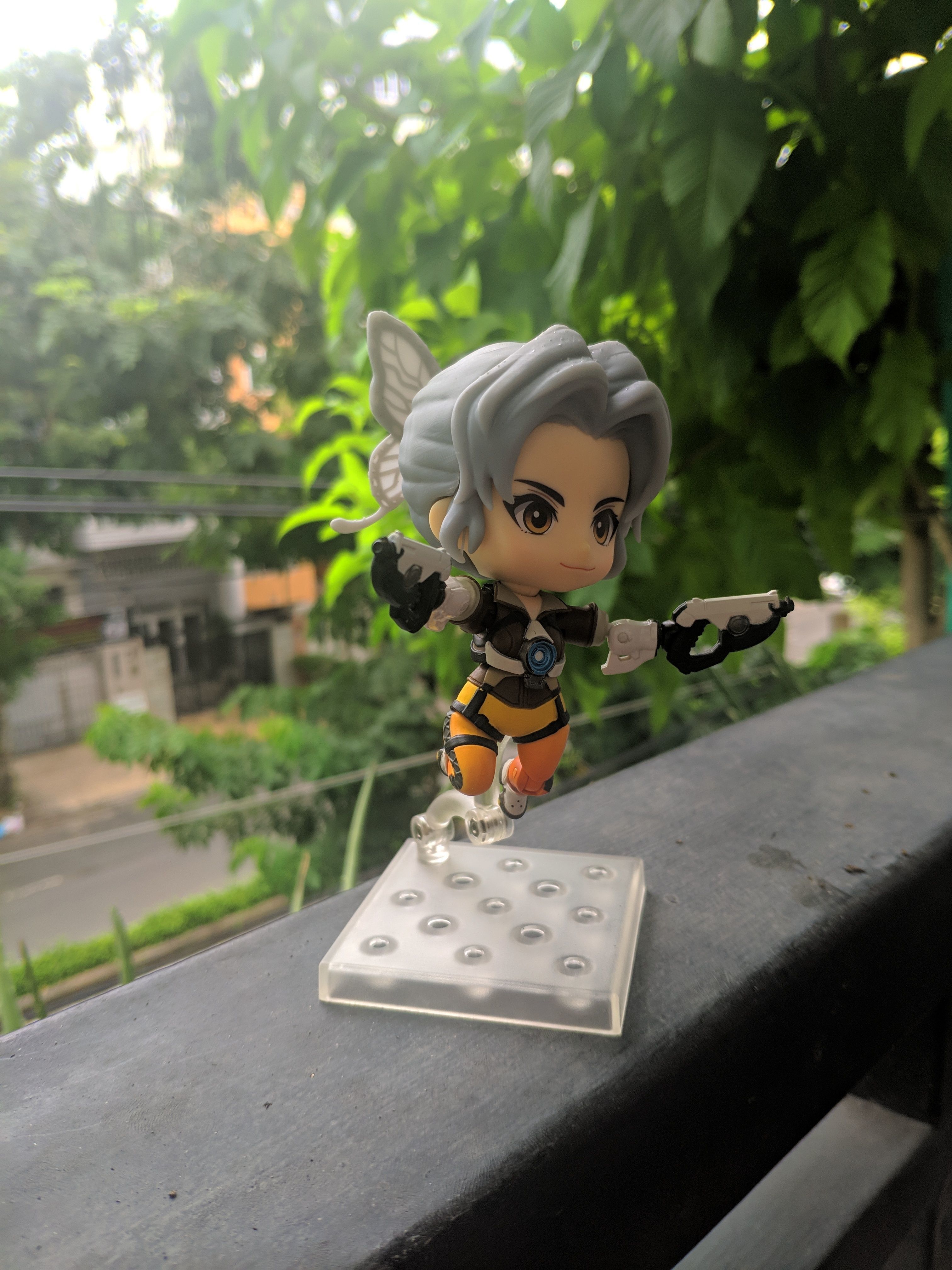 Kocho Shinobu nendoroid custom hair 3D print model_6