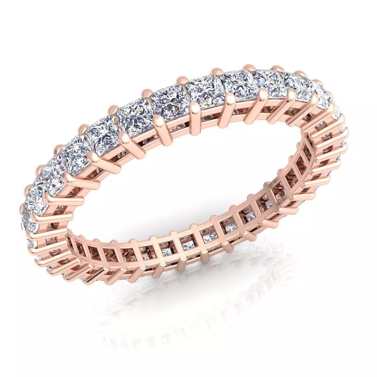 Fancy Full Diamond Ring  3D print model_0