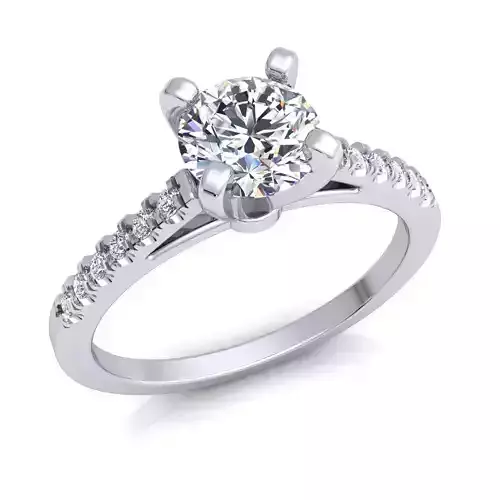 Luxury Solitaire Ring 
