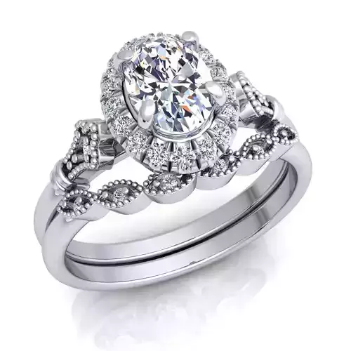 Fancy Wedding Woman Diamond Ring