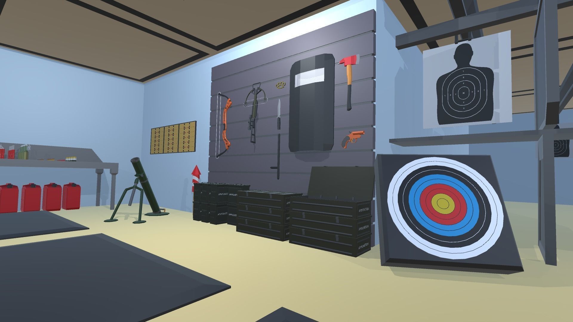 9t5 Low Poly Arsenal Low-poly 3D model_1