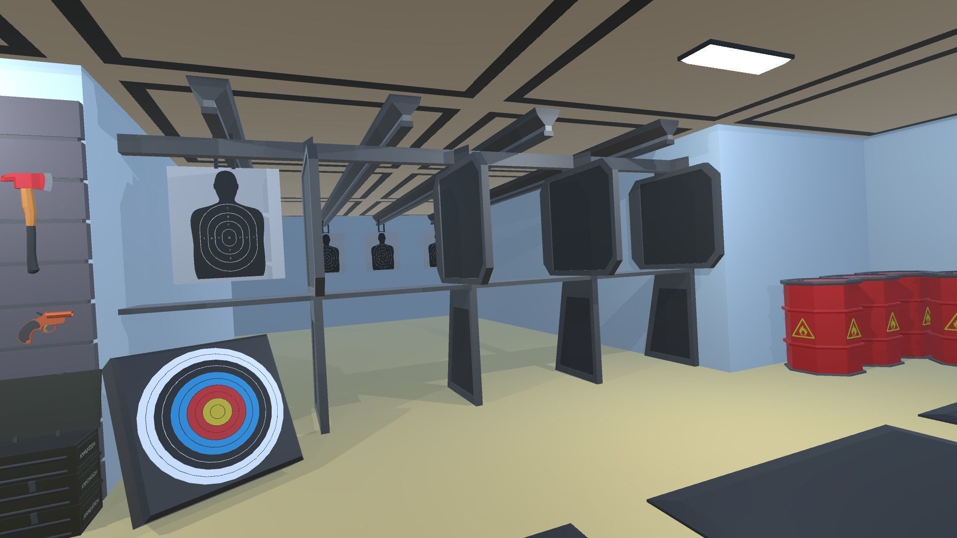 9t5 Low Poly Arsenal Low-poly 3D model_6