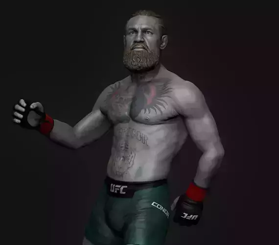 Conor McGregor 3D print model