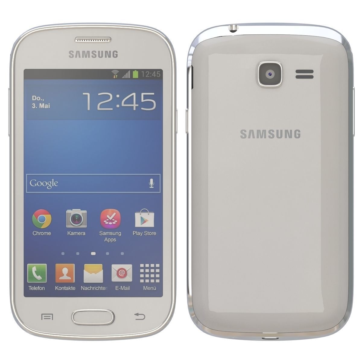 Samsung Galaxy fresh s7390 all color 3D model_4