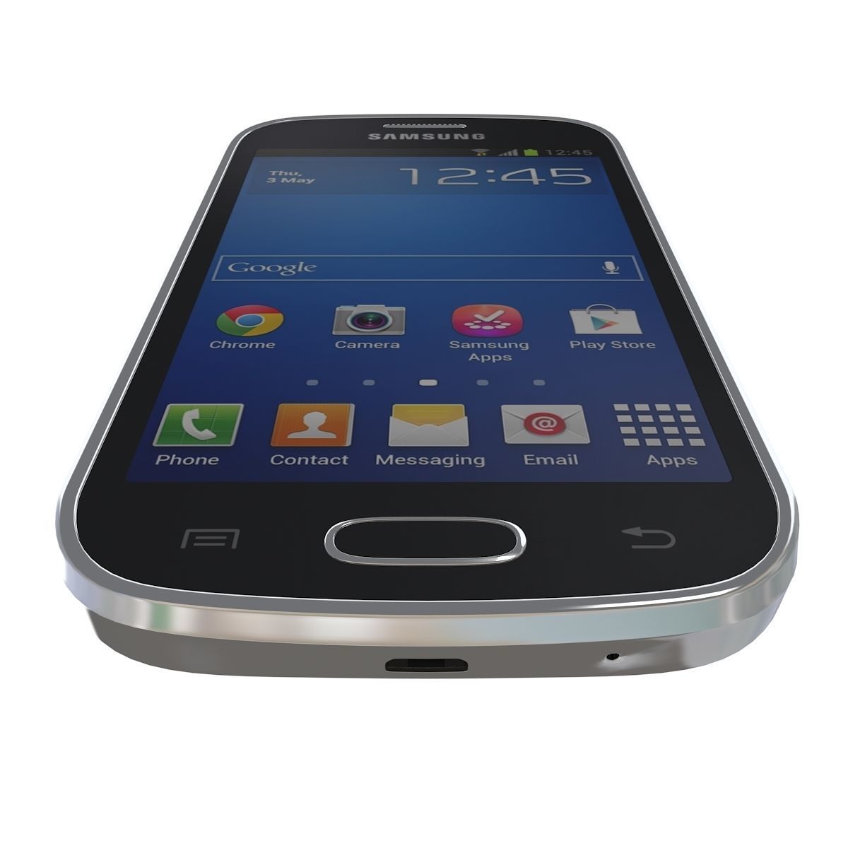 Samsung Galaxy fresh s7390 all color 3D model_11