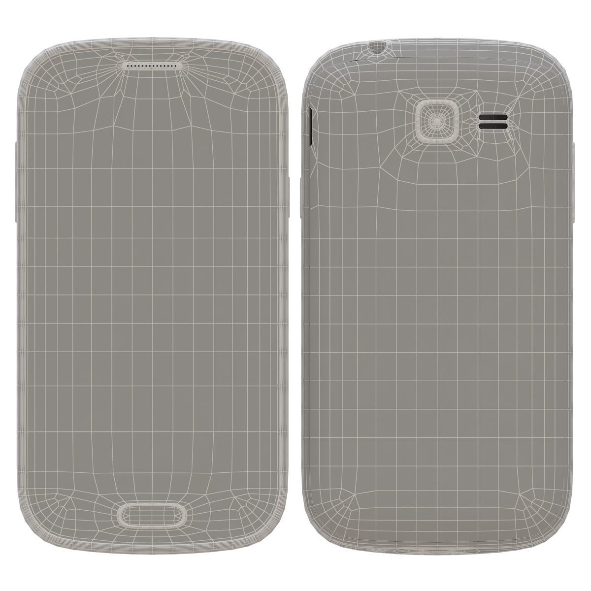 Samsung Galaxy fresh s7390 all color 3D model_12