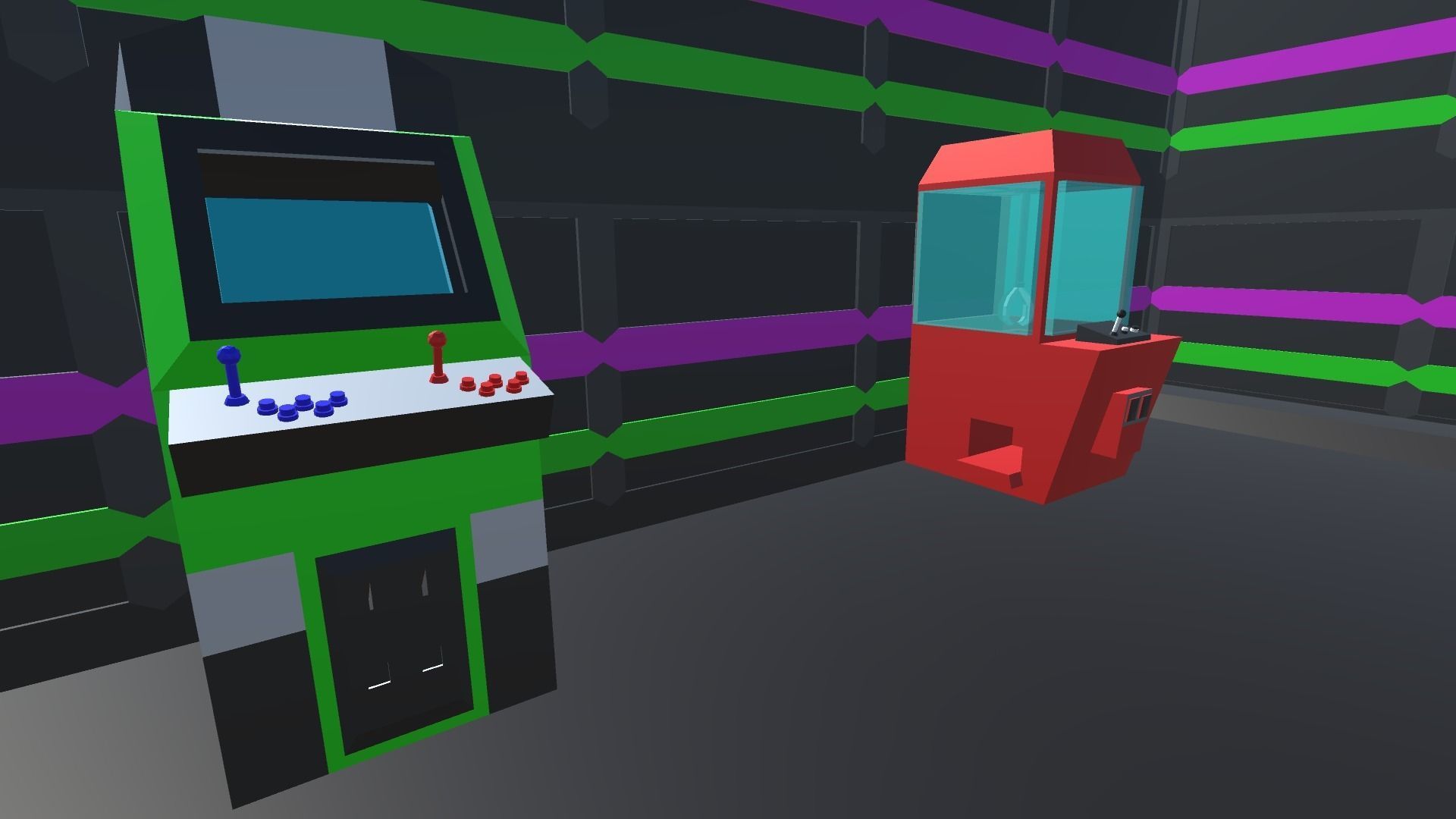 9t5 Low Poly Bowling Alley Low-poly 3D model_6