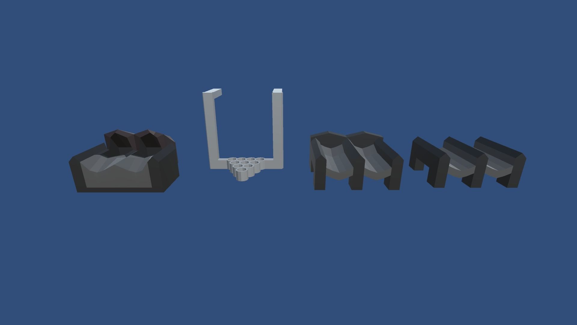 9t5 Low Poly Bowling Alley Low-poly 3D model_13