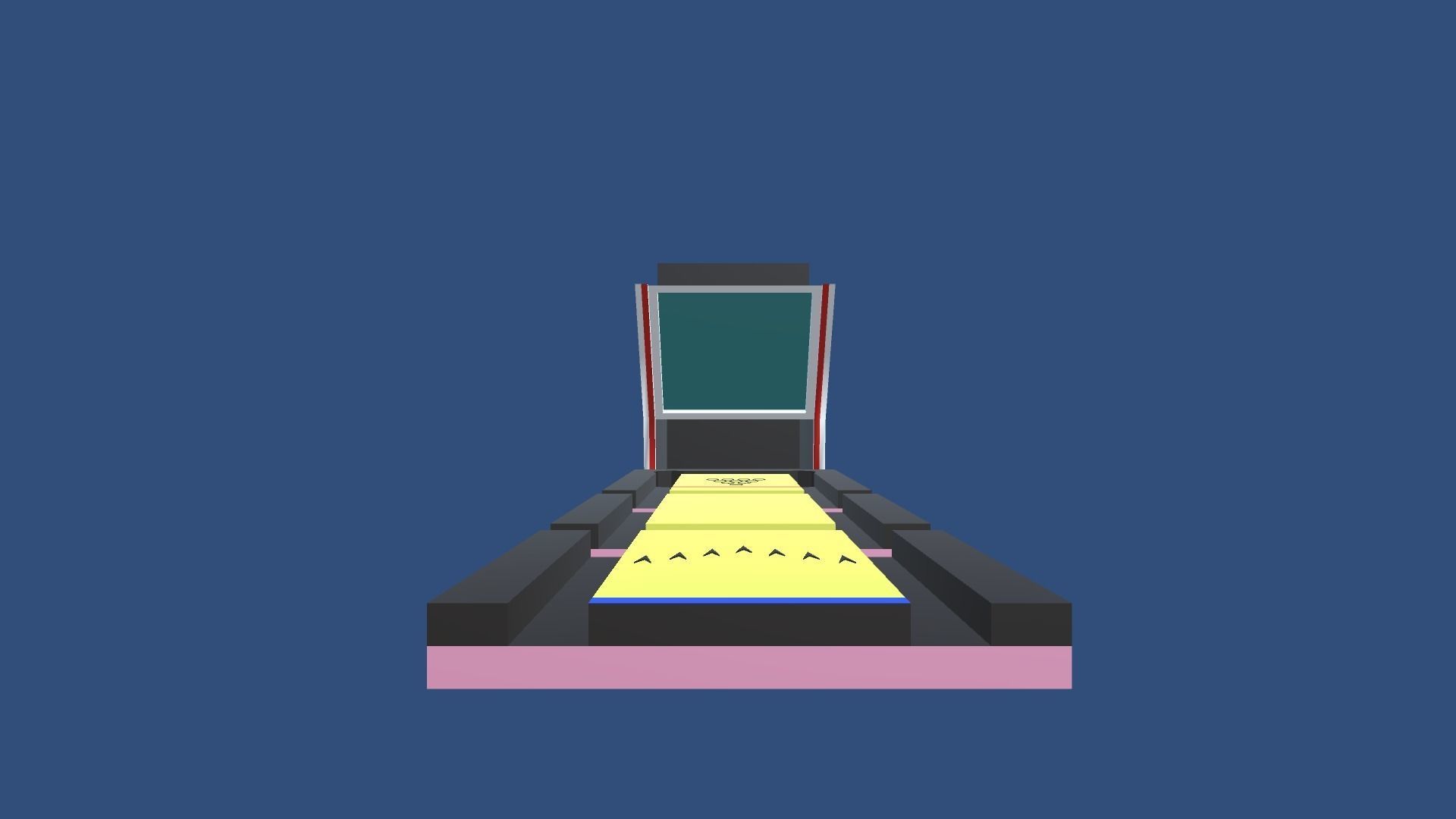 9t5 Low Poly Bowling Alley Low-poly 3D model_18