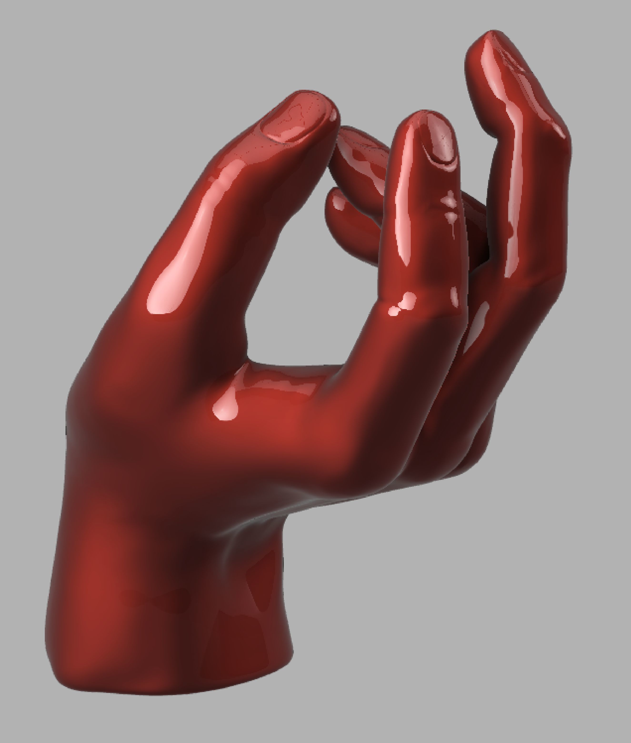 Hand sculpture 3D model_3
