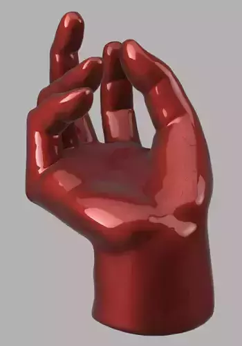 Hand sculpture 3D model