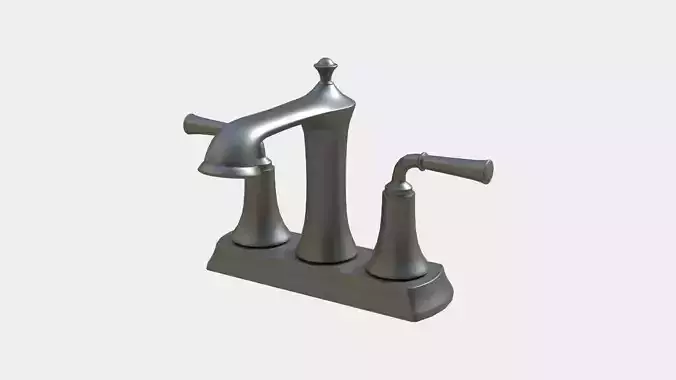 Used Modern Steel Faucet 1