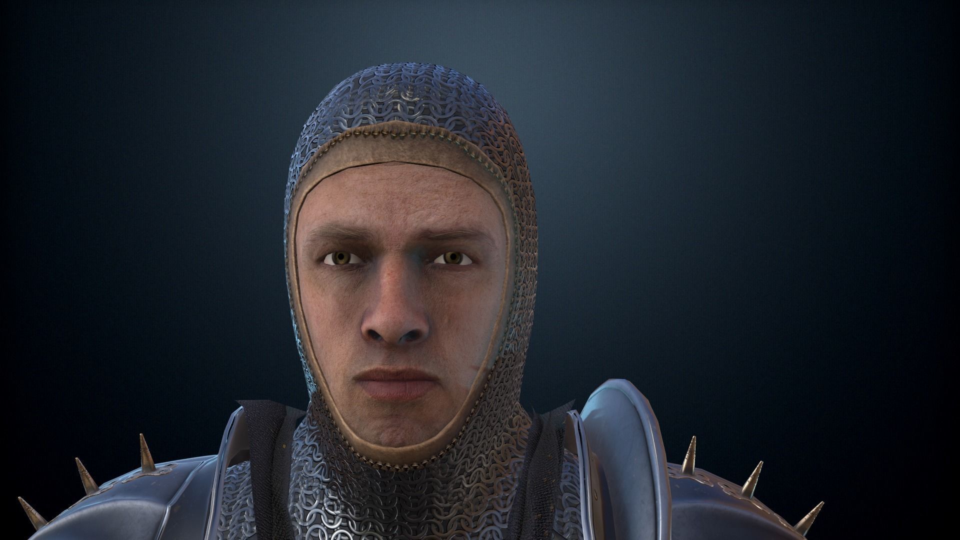 The Dark Knight Low-poly 3D model_25