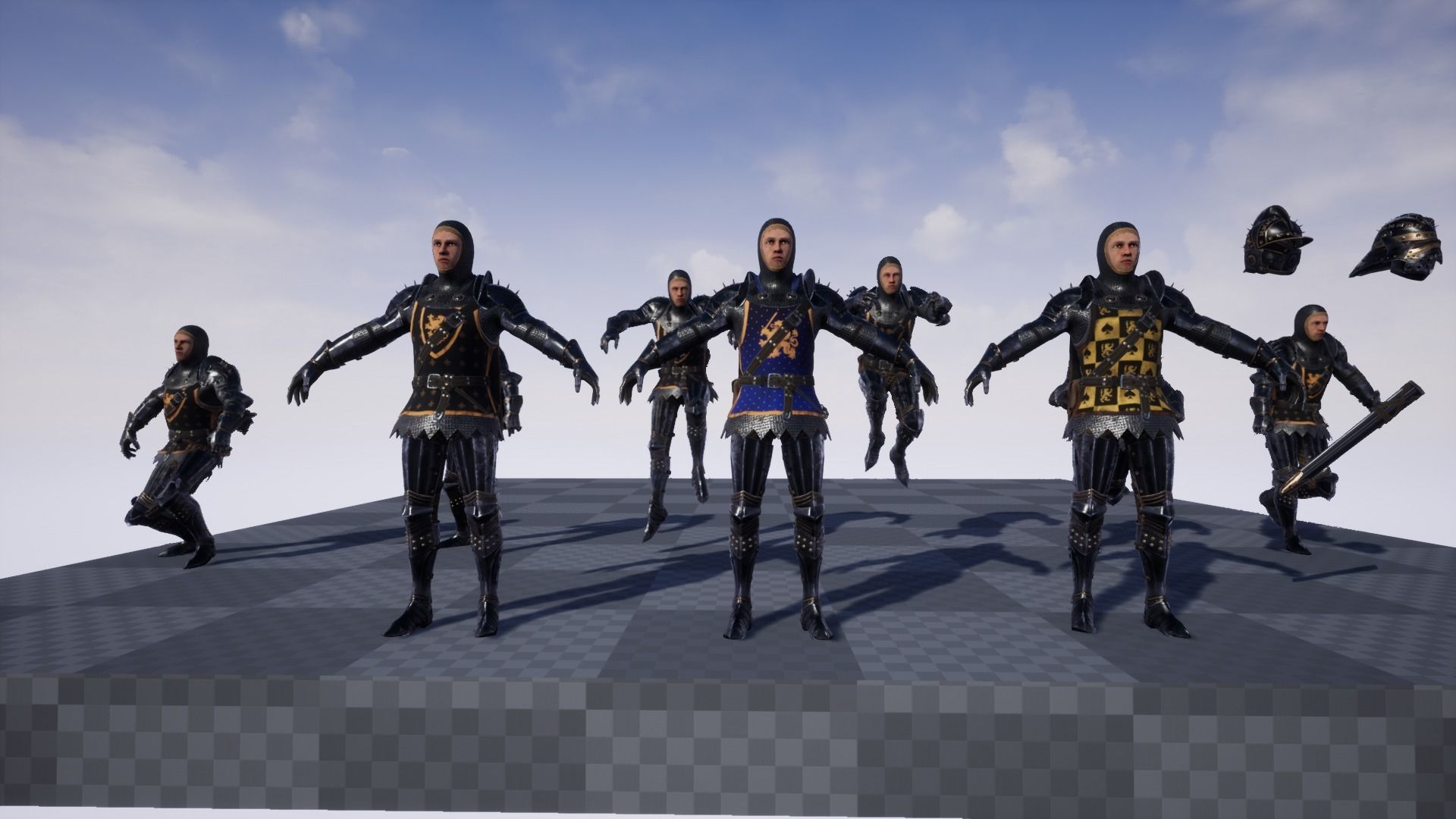 The Dark Knight Low-poly 3D model_28