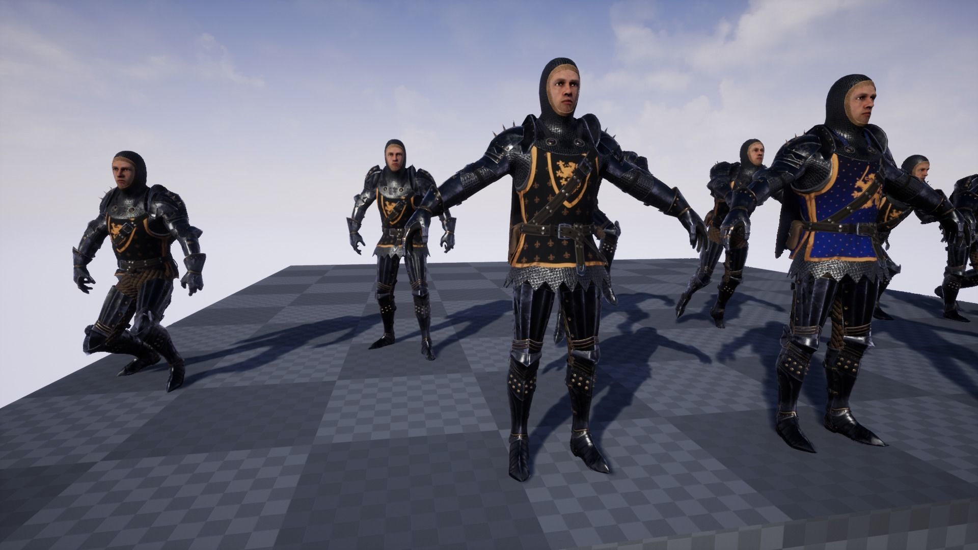 The Dark Knight Low-poly 3D model_26