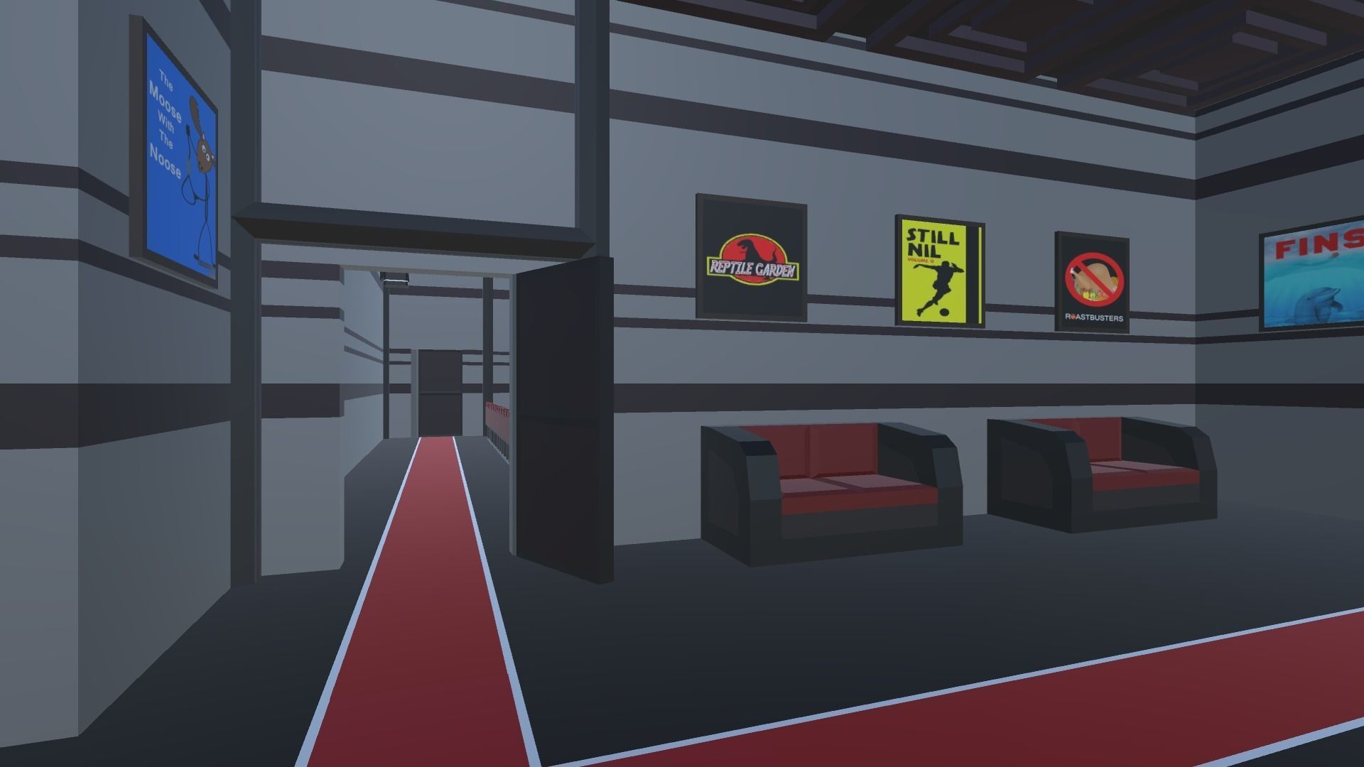 9t5 Low Poly Cinema Low-poly 3D model_3