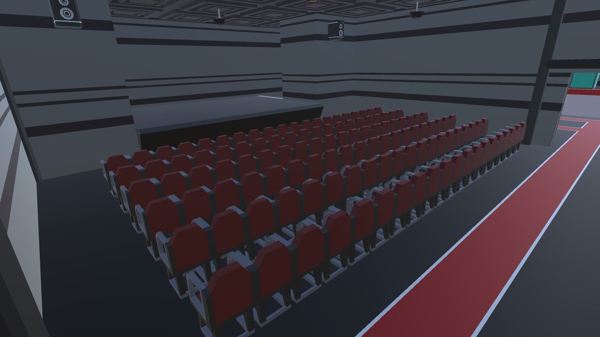 9t5 Low Poly Cinema Low-poly 3D model_4