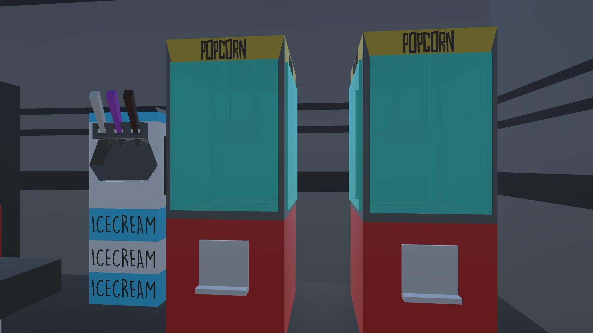 9t5 Low Poly Cinema Low-poly 3D model_7