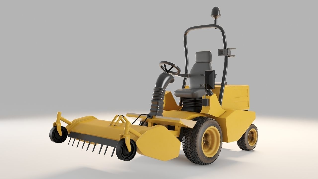 JCB-FM30 3D Model bulldozer 3D model_6