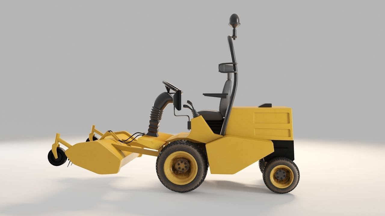 JCB-FM30 3D Model bulldozer 3D model_5