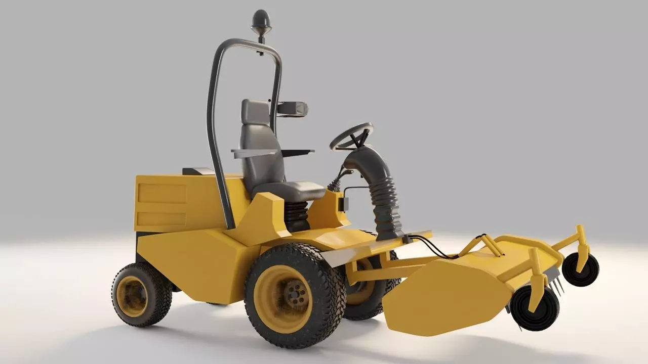 JCB-FM30 3D Model bulldozer 3D model_0