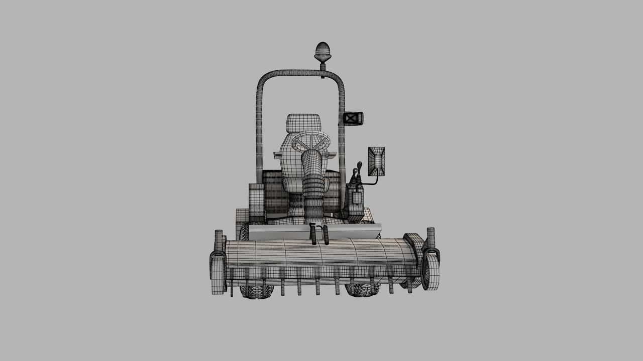 JCB-FM30 3D Model bulldozer 3D model_16