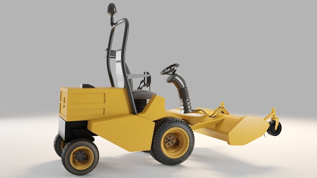 JCB-FM30 3D Model bulldozer 3D model_2