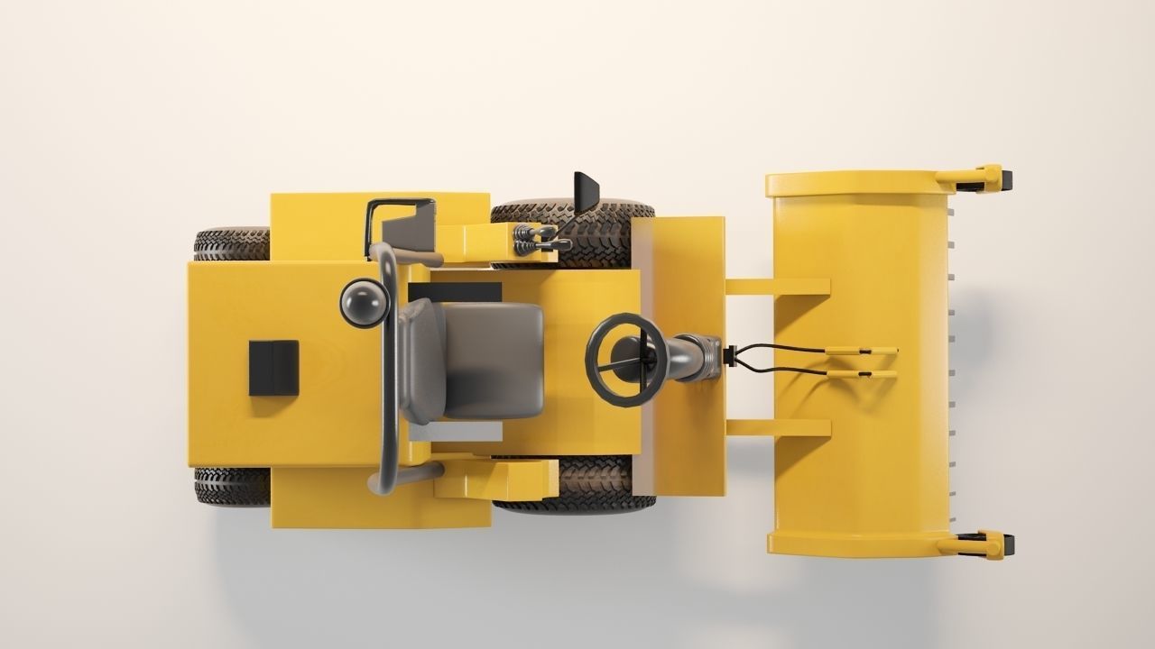 JCB-FM30 3D Model bulldozer 3D model_1