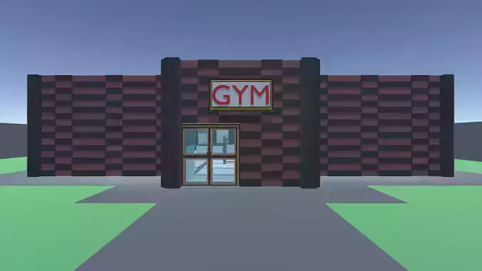 9t5 Low Poly Gym