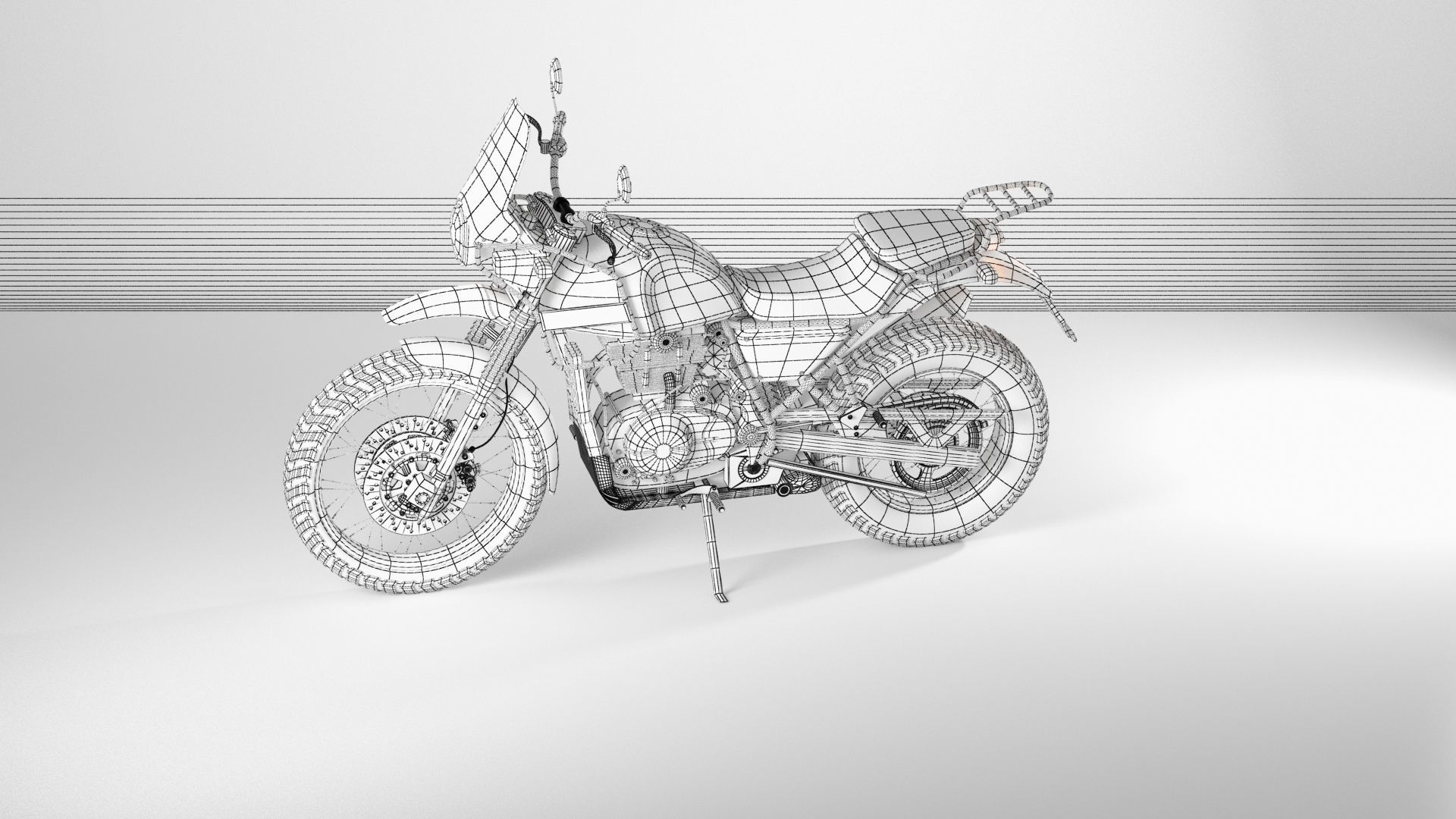 Royal Enfield Himalayan 3D model_7