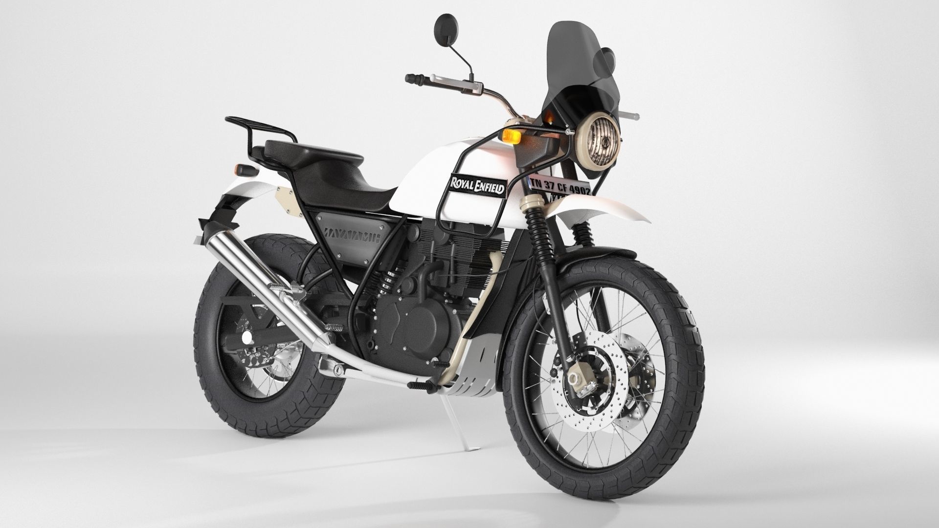 Royal Enfield Himalayan 3D model_3