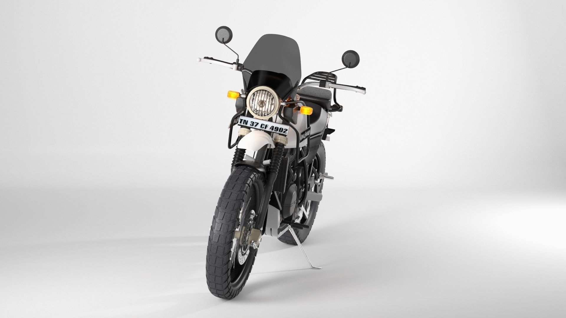 Royal Enfield Himalayan 3D model_1