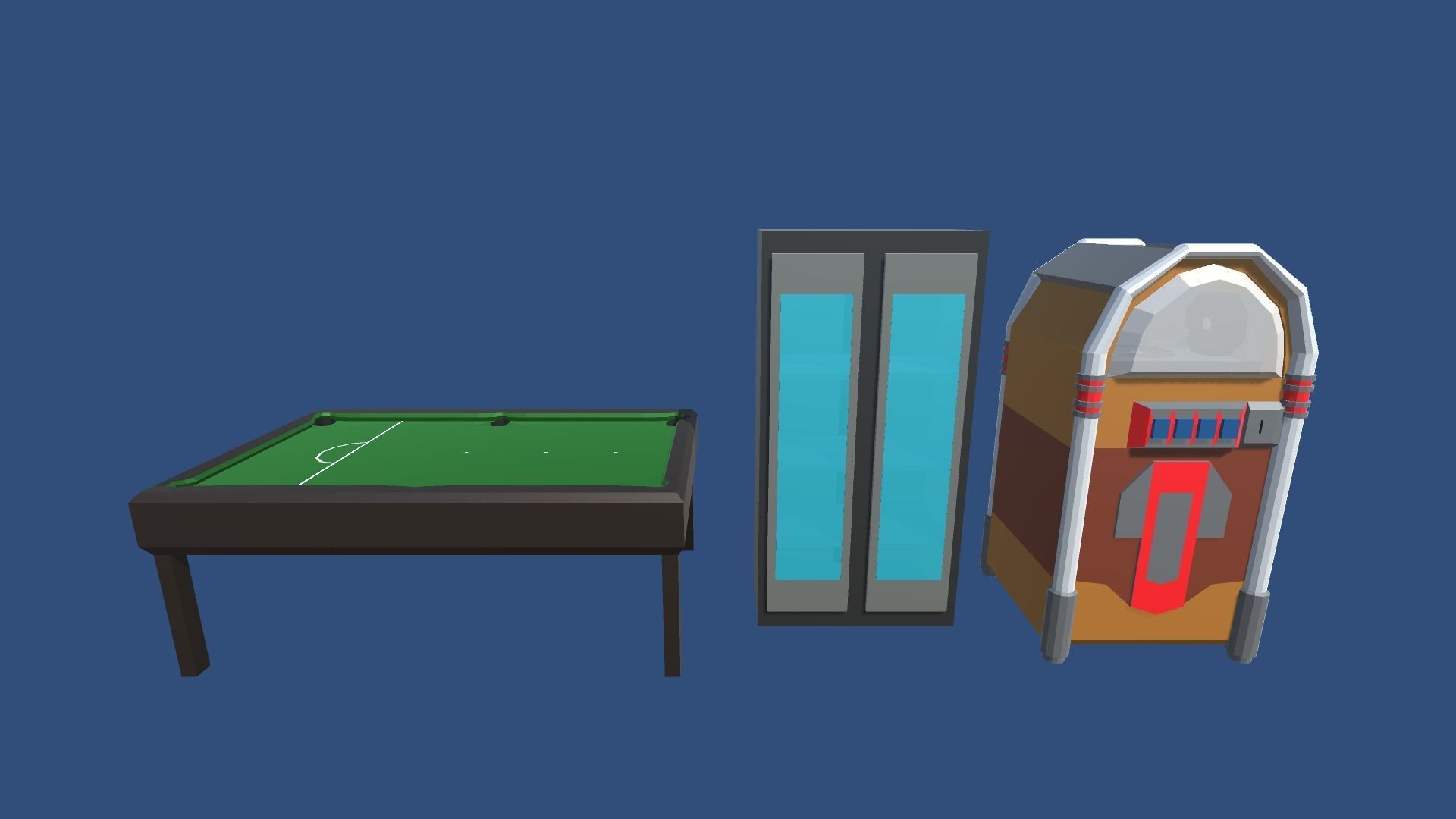 9t5 Low Poly Pub Low-poly 3D model_4