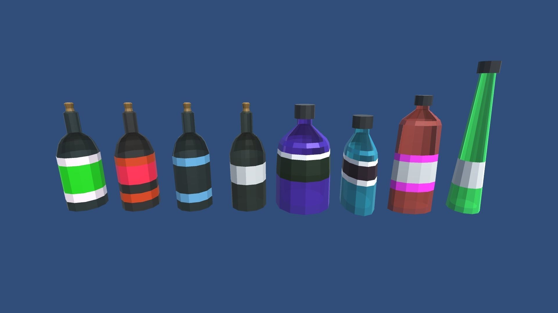 9t5 Low Poly Pub Low-poly 3D model_10