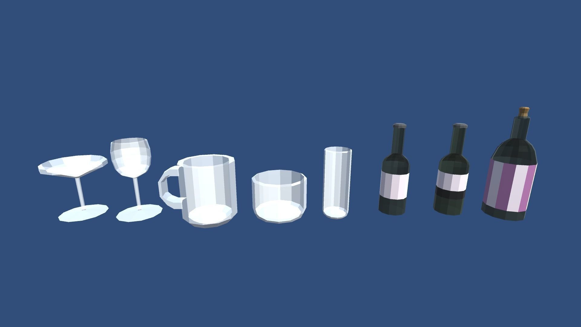 9t5 Low Poly Pub Low-poly 3D model_9
