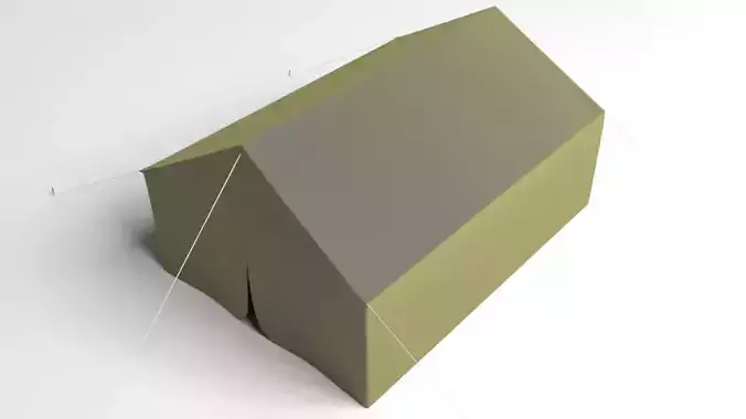 Wall Tent 3D model